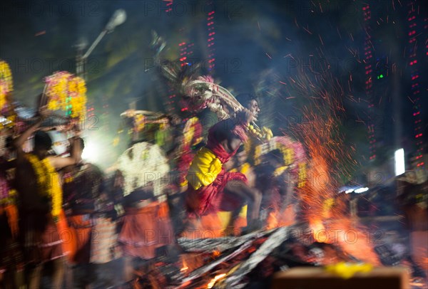 Firewalker ceremony of Agni Kavadi