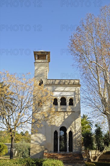 Building in the garden