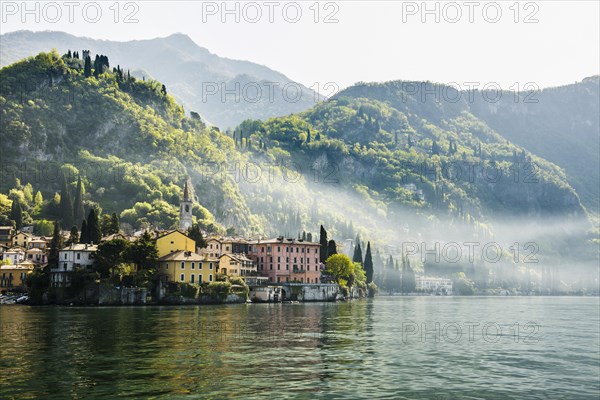 Village on the lake