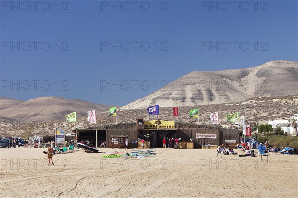 Surf school and beach bar