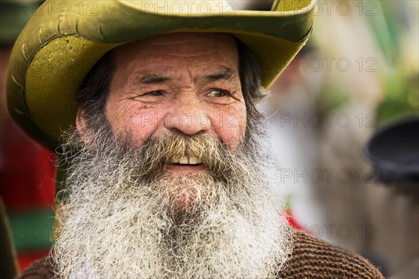 Old man with a long beard