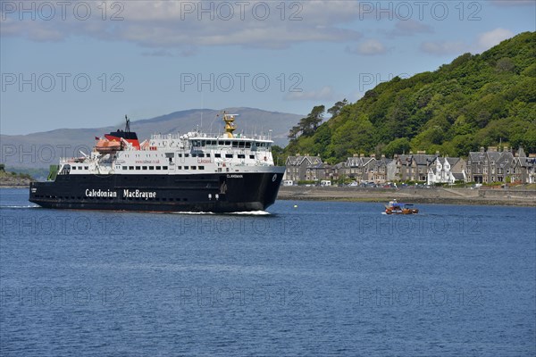 Ferry of the Caledonian MacBrayne shipping company