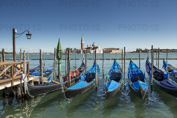 Gondolas at the Riva degli Schiavoni