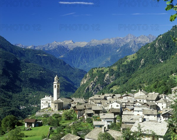 Townscape of Soglio