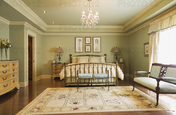 Luxurious master bedroom