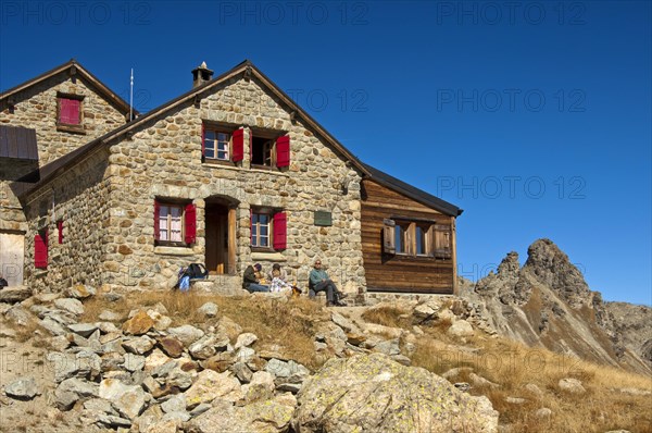 Aiguilles Rouges mountain hut