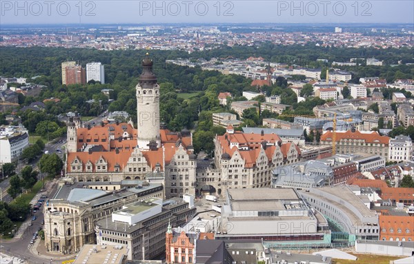 Cityscape with New City Hall