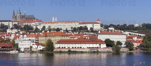 Vlatava River and Mala Strana