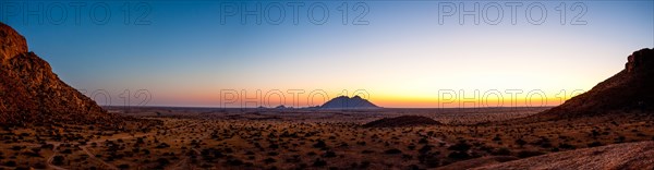 Little Spitzkoppe at dusk