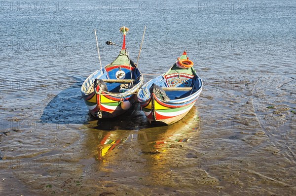 Colorful boats