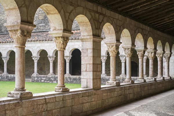 Benedictine cloisters at Abbaye Saint-Michel de Cuxa