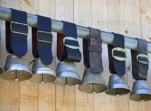 Cowbells on a mountain farm