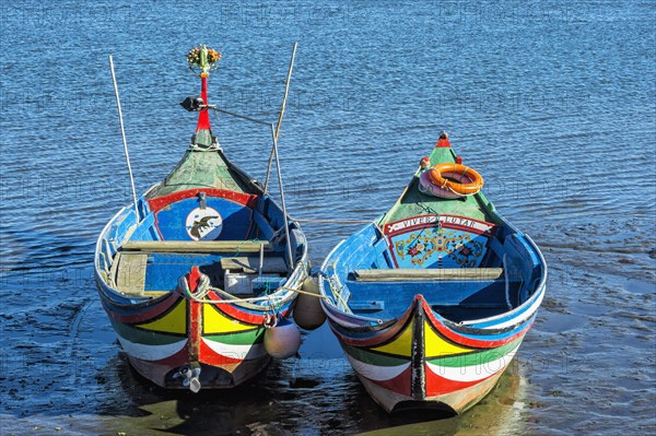 Colorful boats