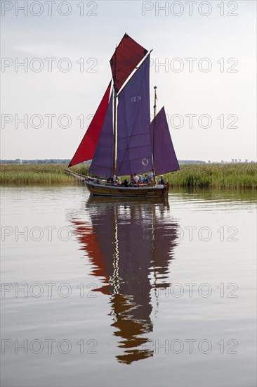 Zeesenboot boat on the Bodden