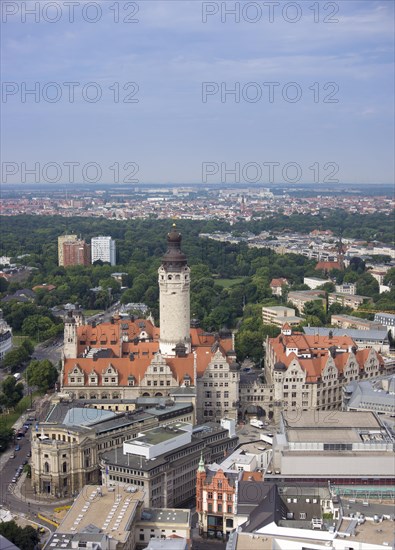 Cityscape with New City Hall