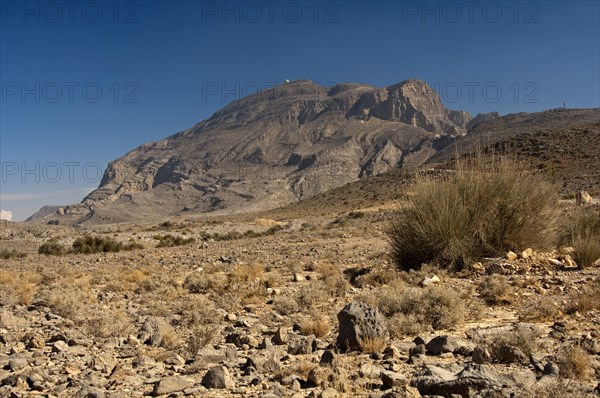 Jebel Harim with a radar station