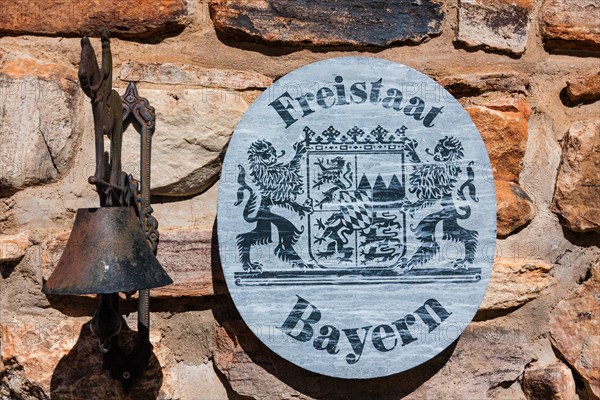 Sign 'Freistaat Bayern'