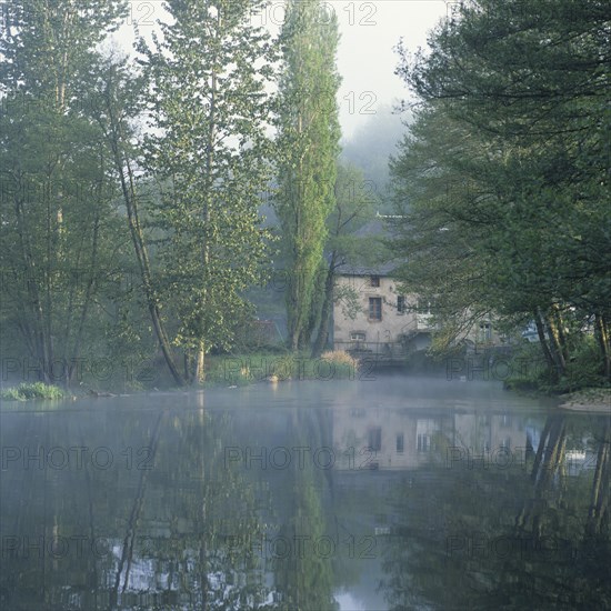 Creuse river towards Gueret