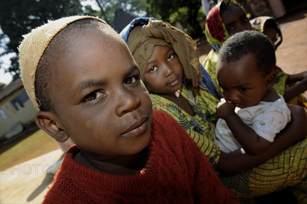 Children from the village of Idool