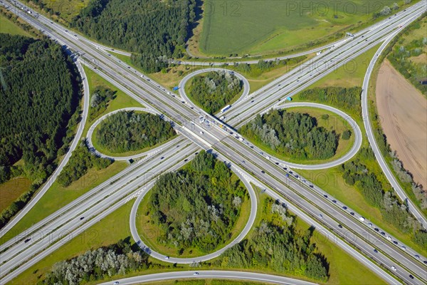 Rendsburg autobahn junction