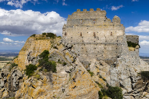 The ruins of the fortress Castello di Acquafredda