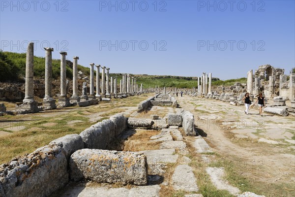 Colonnaded street