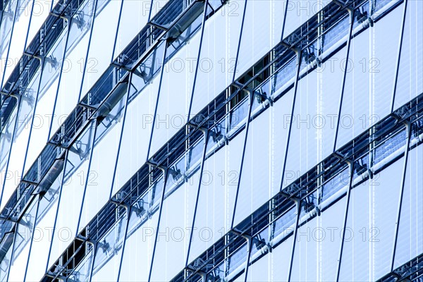 Glass facade of the Post Tower