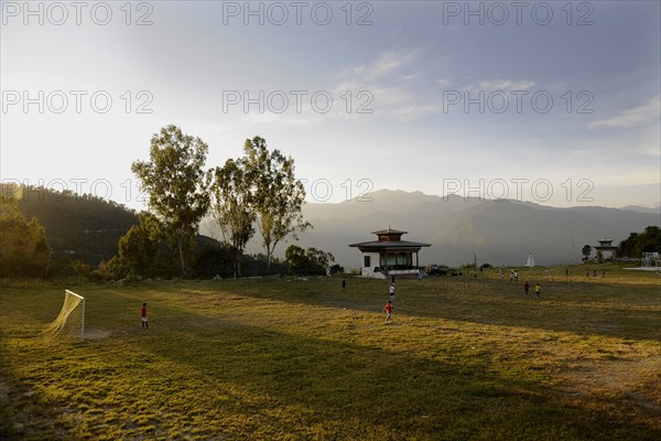 Football field of Mongar