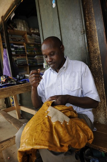 Tailor at the market of Ngaoundéré