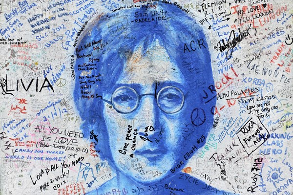 John Lennon wall