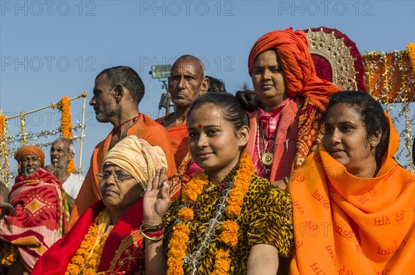 Group of sadhus