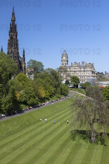 Princess Street Gardens city park