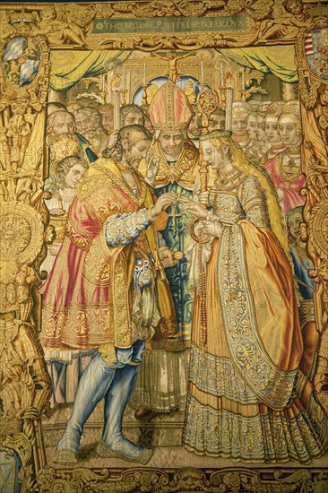 Tapestry in the Munich Residence