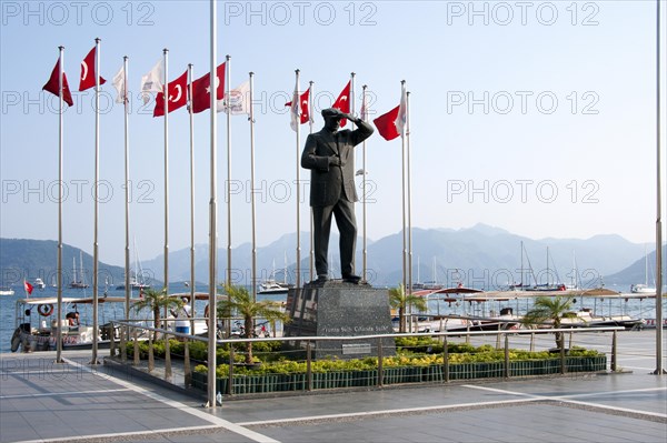 Mustafa Kemal Atatuerk statue
