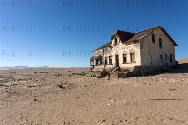 Old house in the former diamond town