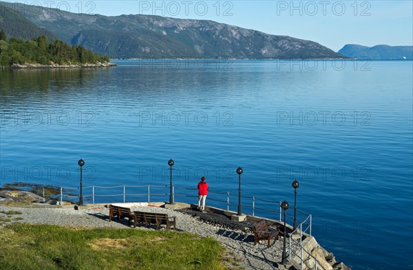 On the banks of the Sognefjord