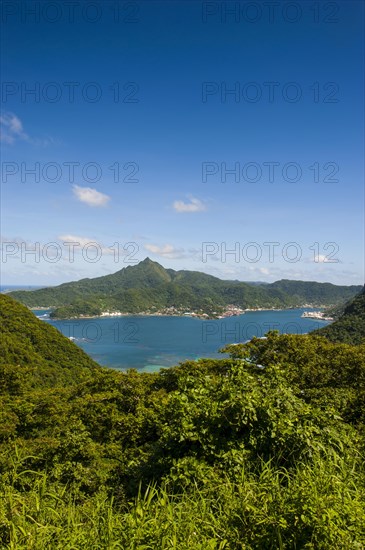 View over Pago Pago Harbor