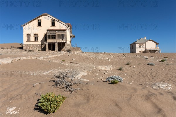 Old houses in the former diamond town