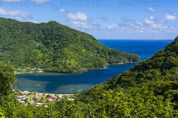 Overlooking the National Park of American Samoa