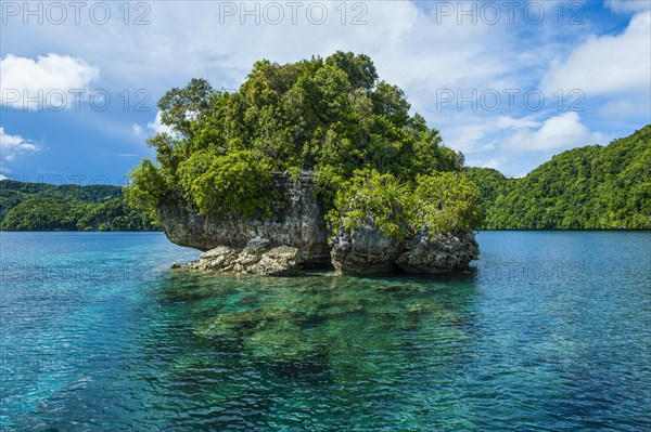 Rock islet