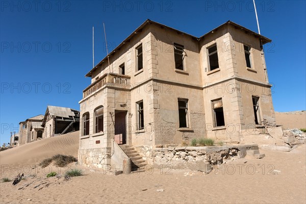 Old houses in the former diamond town