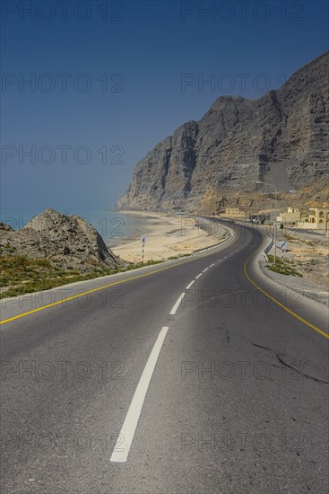 Khasab coastal road