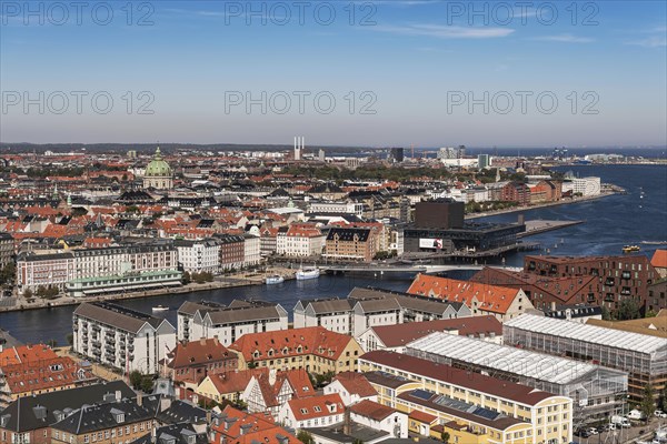 View over the old town from the tower of the Church of the Redeemer