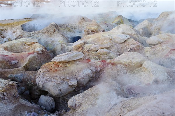 Geyser field