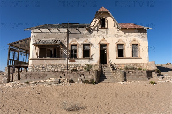 Old house in the former diamond town