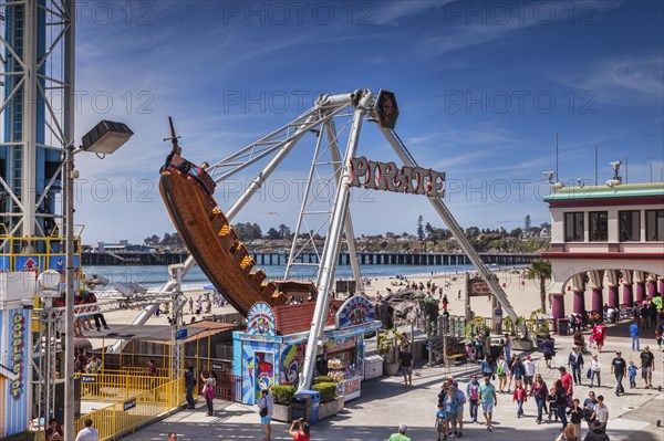 Pirate Ship at Santa Cruz Boardwalk