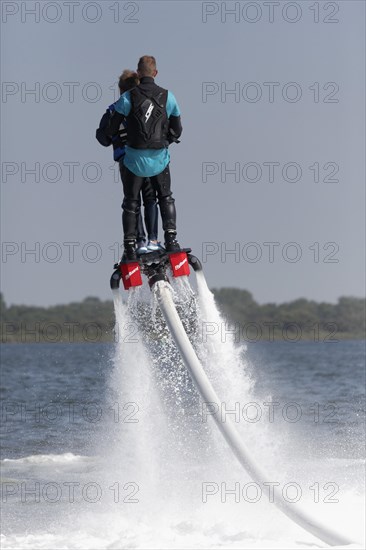 Flyboard show