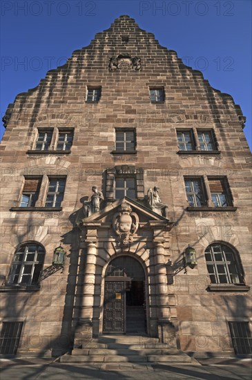 Side entrance of the Higher Regional Court Nurnberg