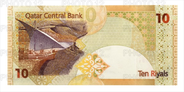 10 Qatari Riyals