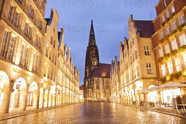 Gabled houses on Prinzipalmarkt street